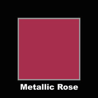 Water activated metallic rose makeup