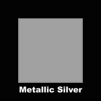 Water activated metallic silver makeup