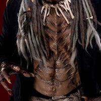 foam latex creature chest with prominent ribs appliance