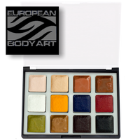 European Body Art alcohol activated master makeup palette