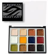 European Body Art alcohol activated master makeup palette