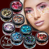 Mixed color chunky cosmetic glitter