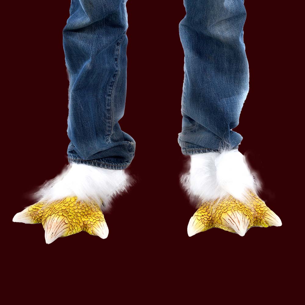 Costume Bird or Reptile Feet yellow