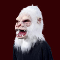 albino ape costume mask