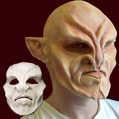 Prosthetic demon mask