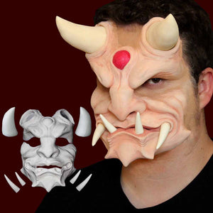 Oni Japanese Demon prosthetic mask