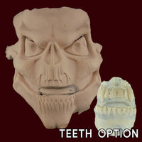 Imperfect Pierce Vampire Skull foam latex prosthetic