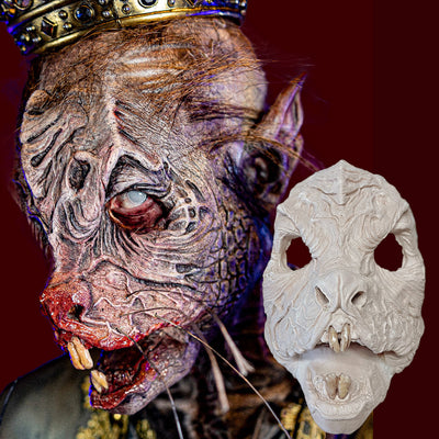 Evil rat costume mask