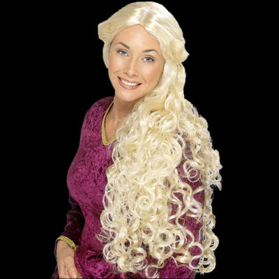 Blond renaissance woman wig