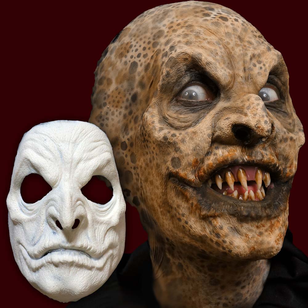 Evil creature foam latex mask