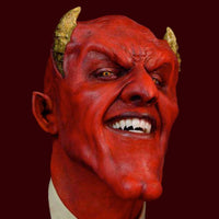 Devil makeup FX prosthetic mask