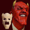 Full face devil prosthetic mask