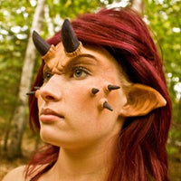 pointed ears halloween makeup sfx