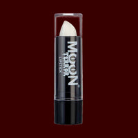 White Halloween makeup lipstick