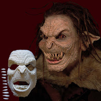 Troll Halloween costume prosthetic appliance