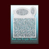 Tropical foliage texture stencil set