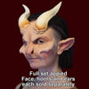 Complete look with mask, horns, ears