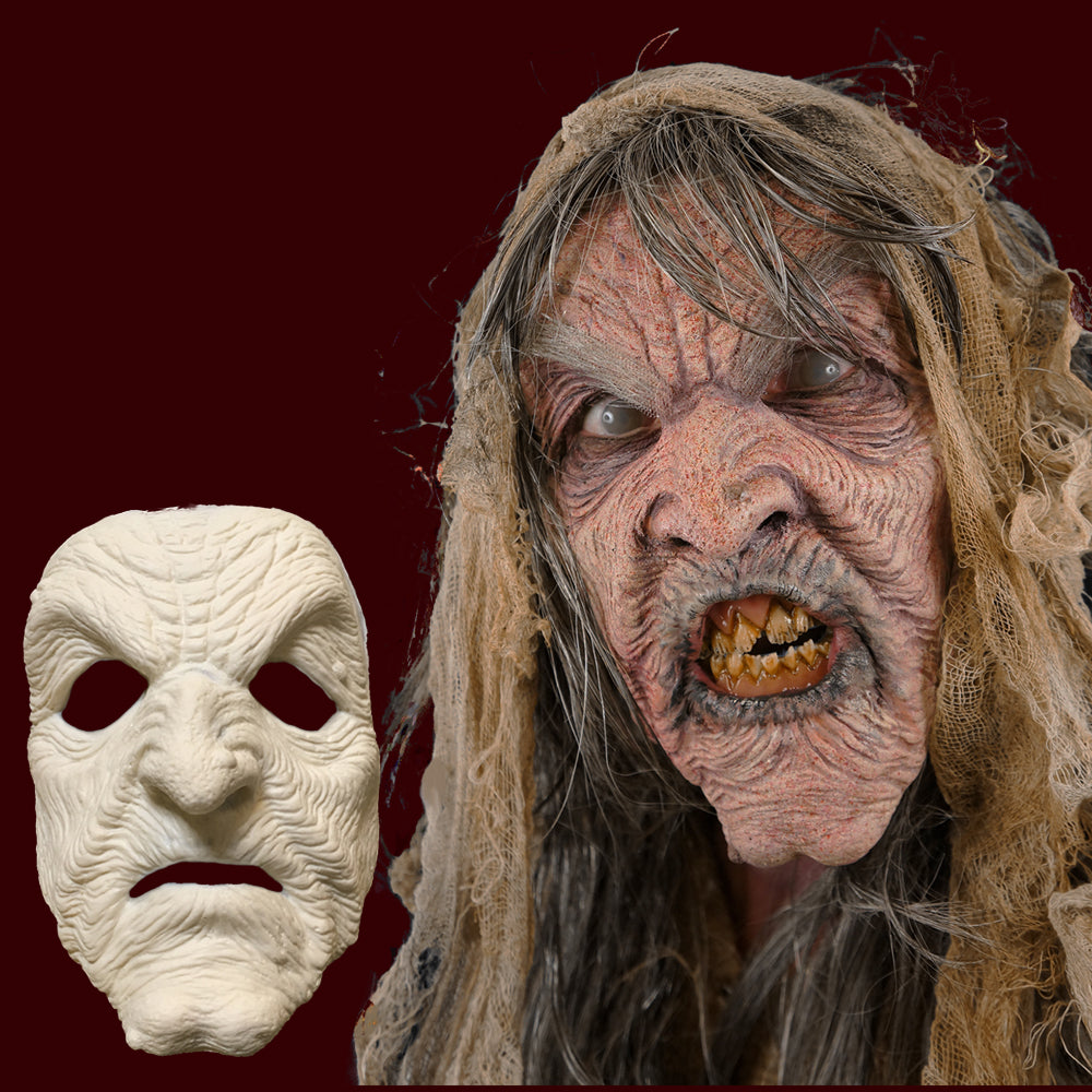 Halloween witch prosthetic mask