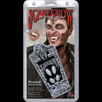 scarecrow werewolf double fang costume teeth