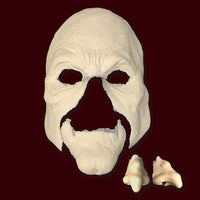 foam latex witch prosthetic face chin nose appliance set