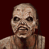zombie rip off face mask