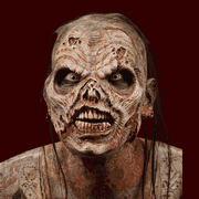 zombie rip off face mask