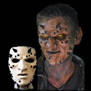 Asmodeus horned face prosthetic mask