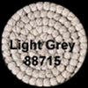 Light Grey Crepe Hair