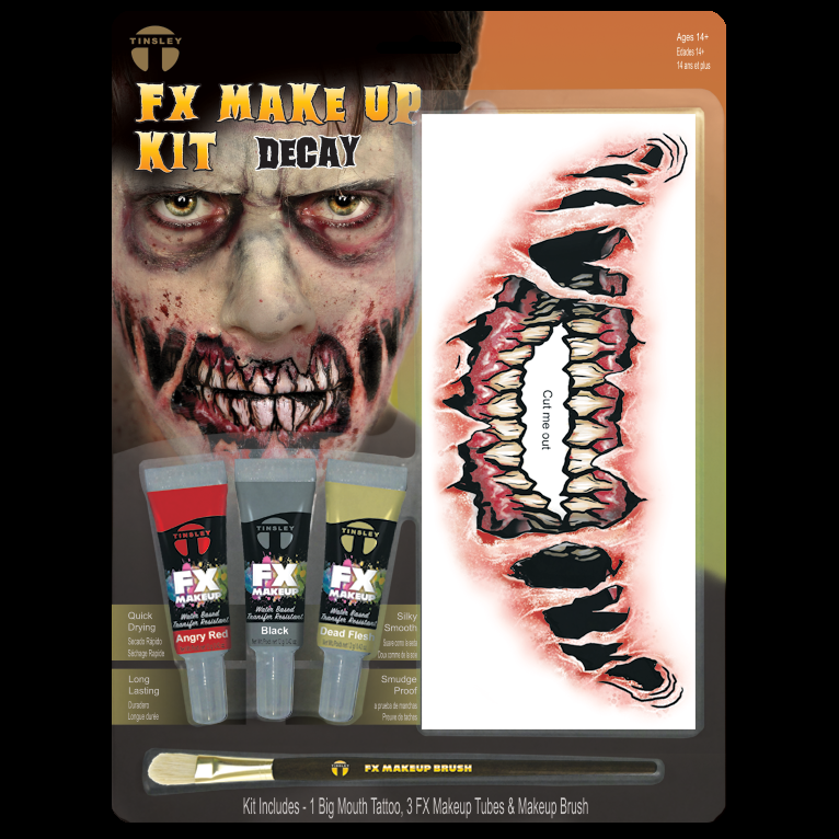 Big Mouth Decay Makeup kit