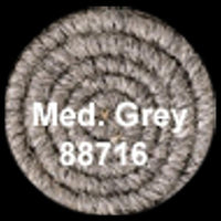Medium Grey Crepe Hair