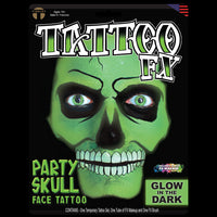 Party Skull -Glow in the Dark