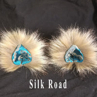 Furry Ears -Natural- Teardrop Style